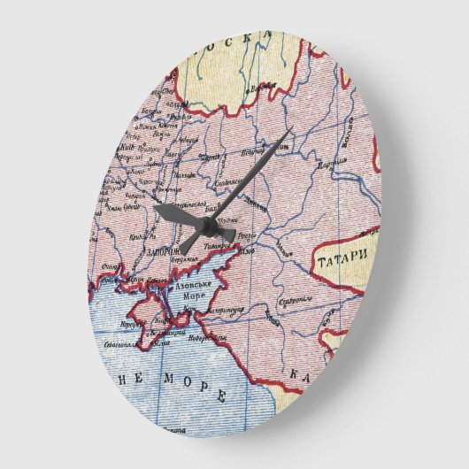 KAART: OEKRAÏNE, c1906 Grote Klok (Hoek)