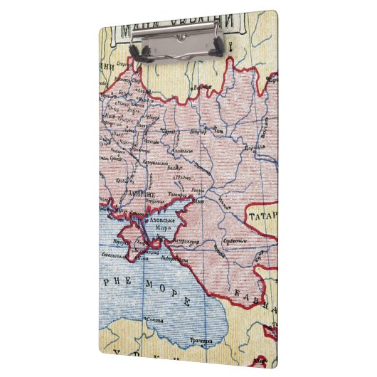 KAART: OEKRAÏNE, c1906 Klembord (Links)