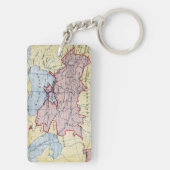 KAART: OEKRAÏNE, c1906 Sleutelhanger (achterkant)