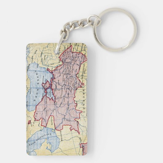 KAART: OEKRAÏNE, c1906 Sleutelhanger (achterkant)