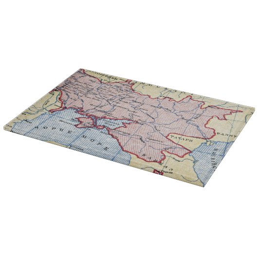 KAART: OEKRAÏNE, c1906 Snijplank (Hoek)