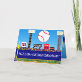 Kaart of de Uitnodiging van de Verjaardag van het (Achterkant)