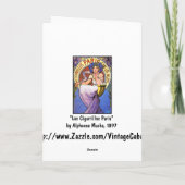 Kaart of Uitnodiging: De Illustratie van de (Achterkant)