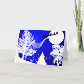 Kaart of Uitnodiging: Witte Kerstmis
