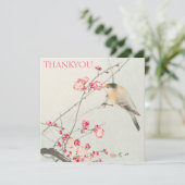 KAART : OHARA KOSON : SONGBIRD OP BLOSSOM (Staand voorkant)