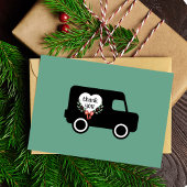 Kaart om bezorging van post te bedanken