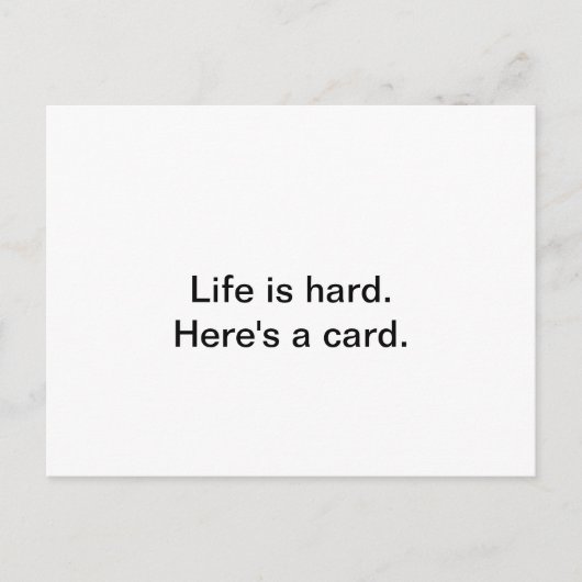 Kaart om een geliefde door een moeilijke patch te  (Voorkant)