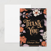 Kaart om je vriend te bedanken (Voorkant / Achterkant)