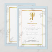 Kaart om Pastor te Bedanken (Voorkant / Achterkant)