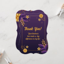 Kaart om te Bedanken