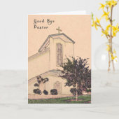 Kaart om vaarwel aan Uw Predikant te zeggen (Gele Bloem)