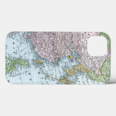 KAART: OOST-AZIË, 1907 Case-Mate iPhone CASE (Achterkant (horizontaal))