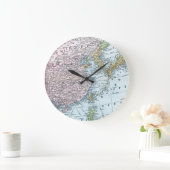 KAART: OOST-AZIË, 1907 GROTE KLOK (Huis)