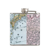 KAART: OOST-AZIË, 1907 HEUPFLES (Achterkant)