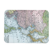 KAART: OOST-AZIË, 1907 MAGNEET (Horizontaal)