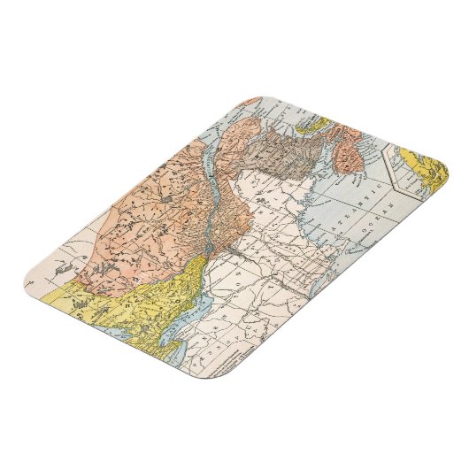 KAART: OOST-CANADA MAGNEET (Linkerzijde)