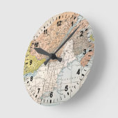 KAART: OOST-CANADA RONDE KLOK (Hoek)