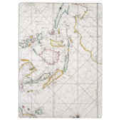 KAART: OOSTEN, 1670 KLEMBORD (Achterkant)