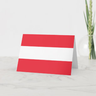 Kaart Oostenrijkse vlag (Oostenrijk)