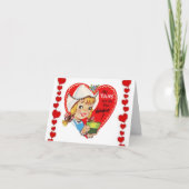 Kaart op dag van de valentijn (Voorkant)