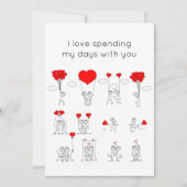 Kaart op dag van valentijn (Voorkant)