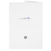 Kaart op de dag van grootouders, kleinkind van jon (Achterkant)