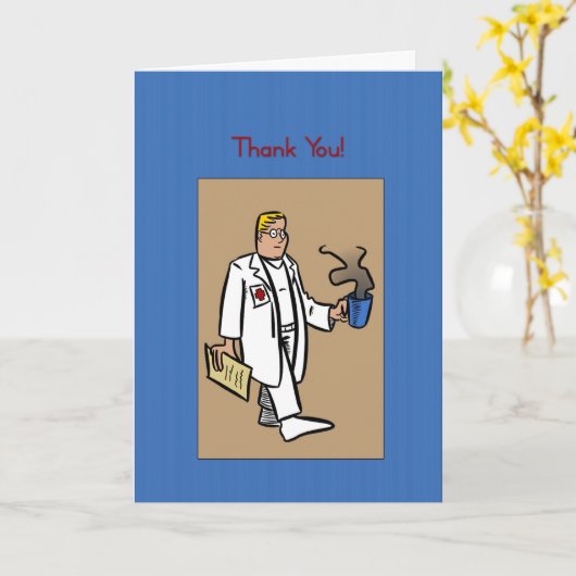 Kaart op doktersdag (Gele Bloem)