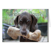 Kaart op feestdag (Voorkant Horizontaal)