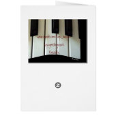 Kaart op huwelijksdag (Achterkant)