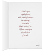 Kaart op huwelijksdag (Binnen (Rechts))