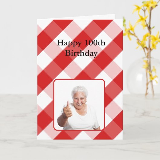 Kaart op jaarbasis voor 100 en meer -  (Gele Bloem)