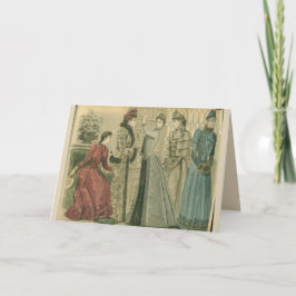 Kaart - opgeleid meisjesgedicht