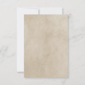 Kaart Oranje Gothische Zwemmen Reactie (Achterkant)