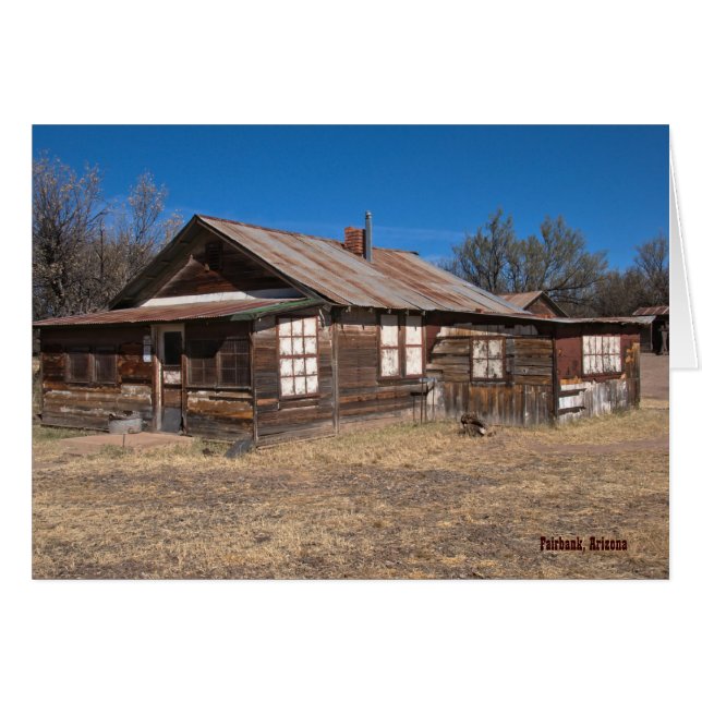 Kaart: Oud Houten Huis (Voorkant Horizontaal)