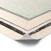 Kaart oude Griekenland (1901) Poster (Hoek)