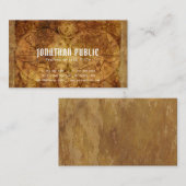 kaart Oude look Professional Extra Thick Luxe Visitekaartje (Voorkant / Achterkant)