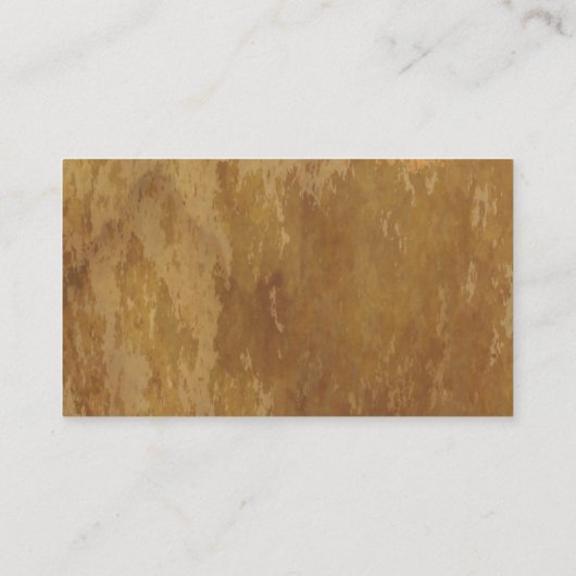  kaart Oude look Professional Extra Thick Luxe Visitekaartje (Achterkant)