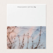 Kaart oudere filialen Silhouette (Buitenkant ongevouwen)