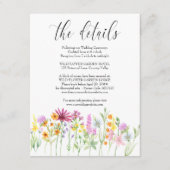 Kaart over Wildflower weduwigment (Voorkant)