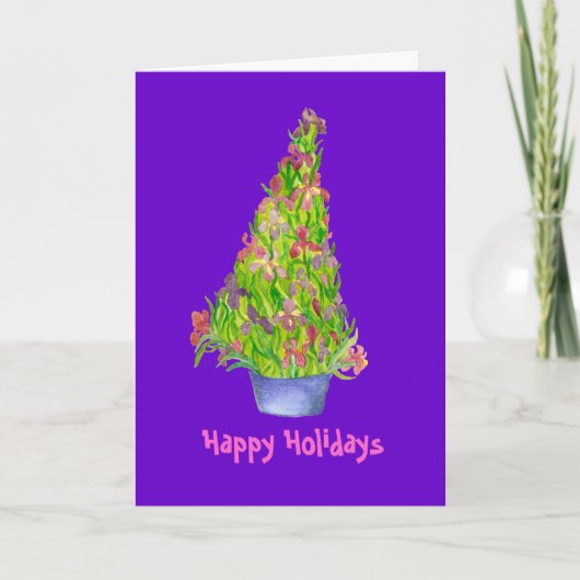 Kaart Paarse Feestdagen (Voorkant)