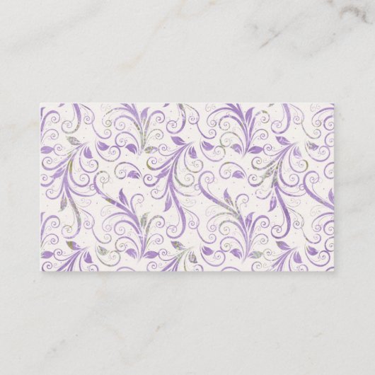 Kaart Paarse vrijgezellenfeest Wishing well Enclos (Achterkant)