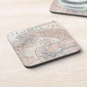 KAART: PANAMA, 1907 DRANKJES ONDERZETTER (Linkerzijde)