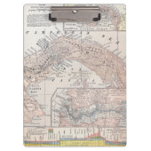 KAART: PANAMA, 1907 KLEMBORD (Voorkant)