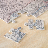 KAART: PANAMA, 1907 LEGPUZZEL (Zijkant)