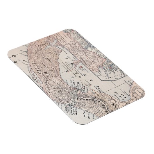 KAART: PANAMA, 1907 MAGNEET (Rechterzijde)