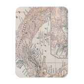 KAART: PANAMA, 1907 MAGNEET (Verticaal)