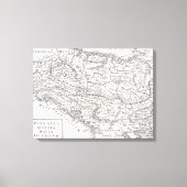 KAART: PANNONIA CANVAS AFDRUK (Voorkant)