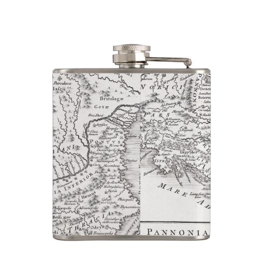 KAART: PANNONIA HEUPFLES (Achterkant)