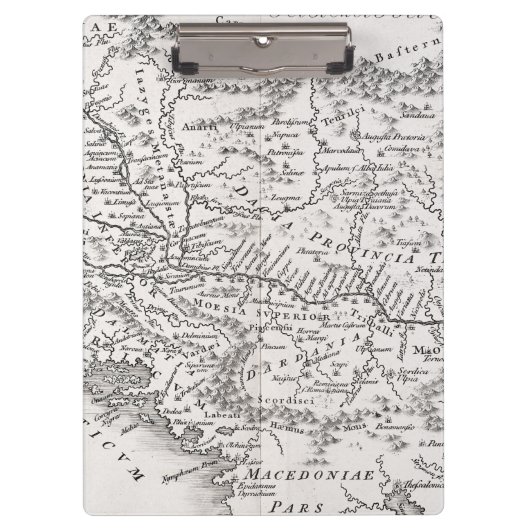 KAART: PANNONIA KLEMBORD (Voorkant)