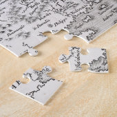 KAART: PANNONIA LEGPUZZEL (Zijkant)